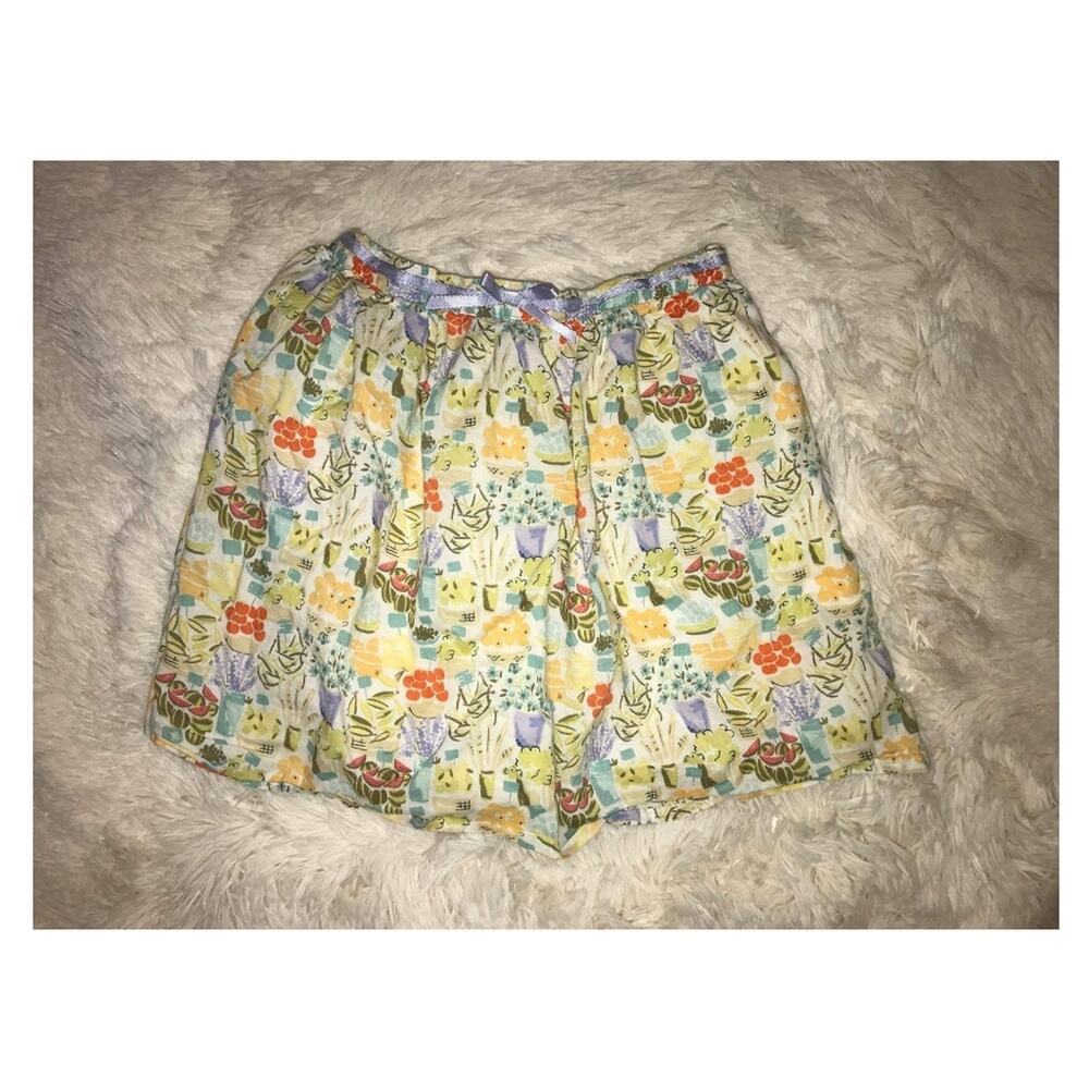 Gymboree Bonjour Providence Market Print Skirt Size 3